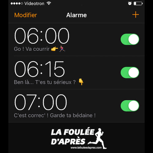 Hiver : Coureur du matin VS Coureur du soir !
