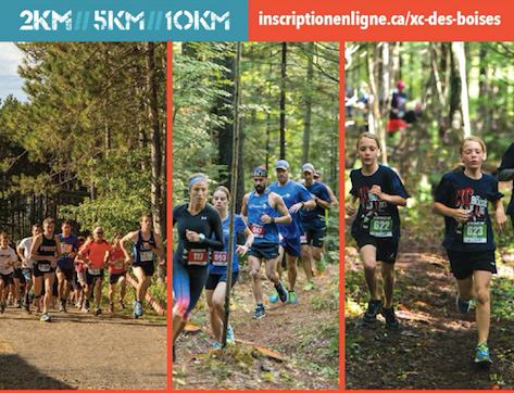 Concours : Une place à gagner pour l'édition 2018 du XC des Boisés