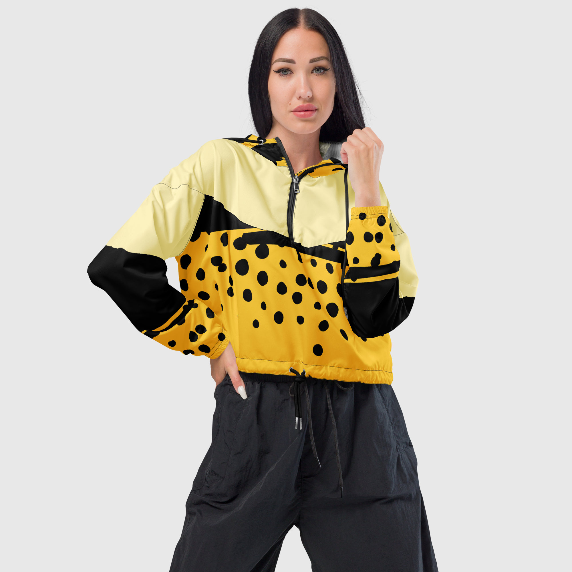 Coupe-vent court imperméable