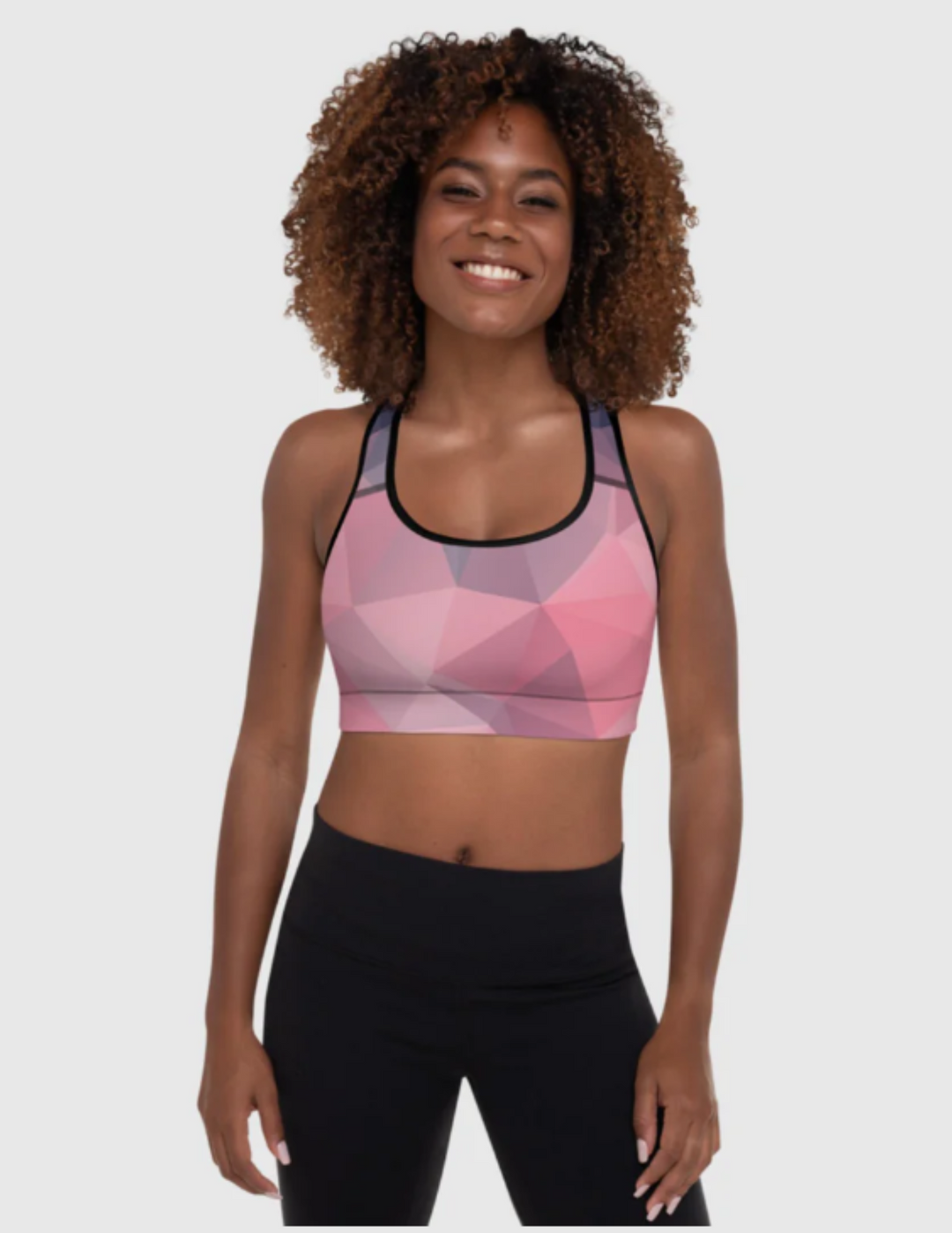 Brassière de Sport Rembourrée Rubis