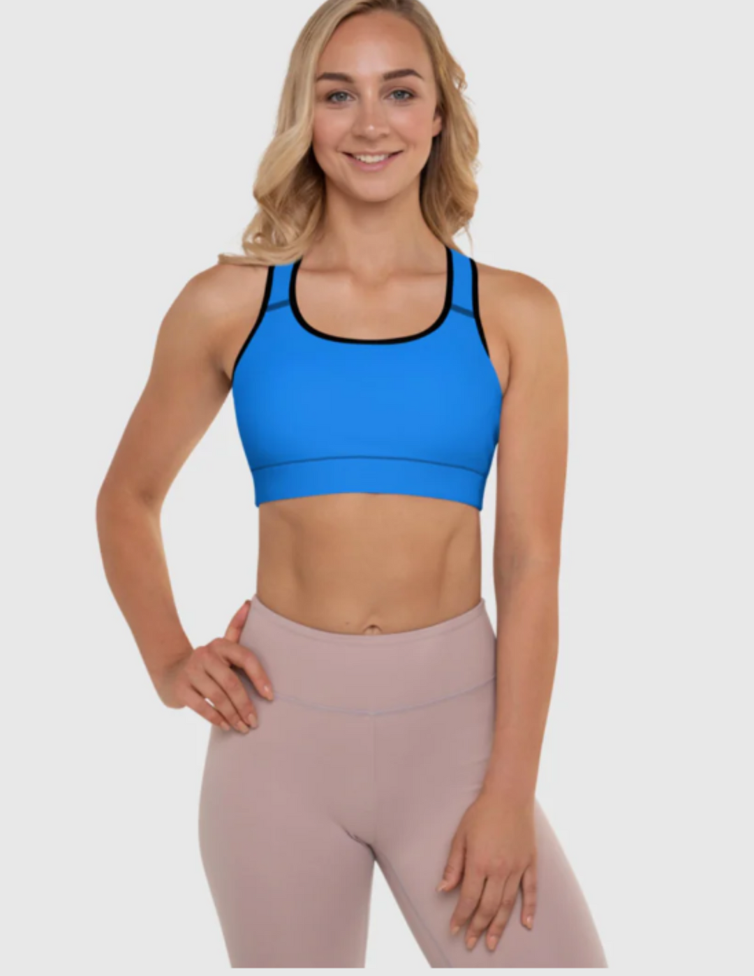 Brassière de Sport Blue Rembourrée