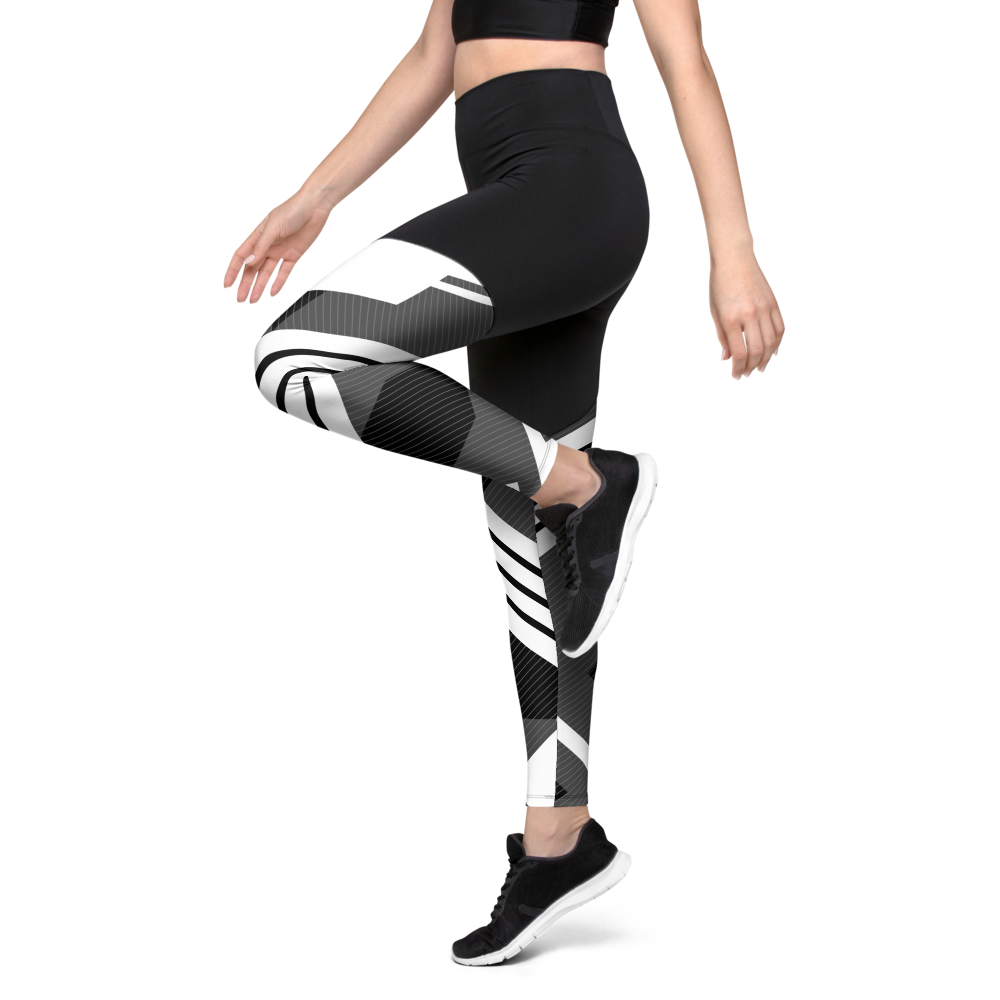 Legging de sport Zèbra