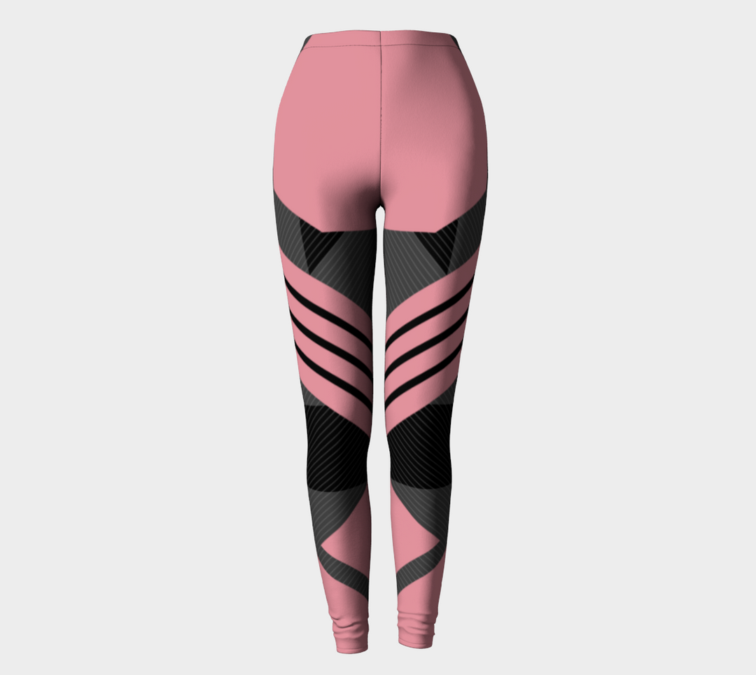 Legging de sport HQ rose (Course, fitness,...) crossfit