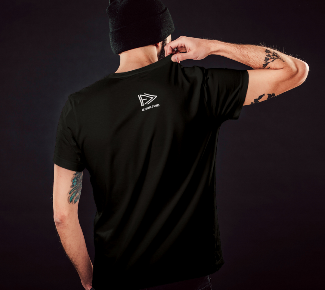 T-shirt je cours parce que j’adore le vin