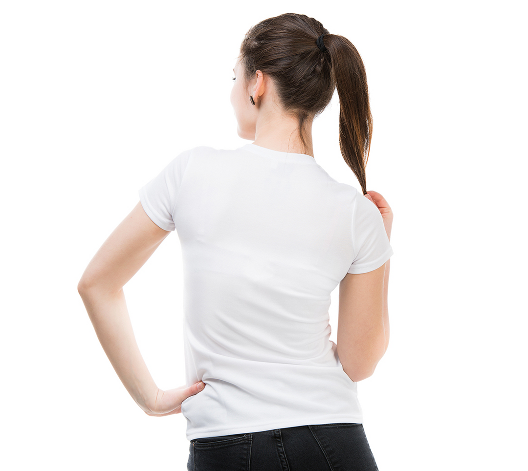 T-shirt elle y croyait elle pouvait donc elle l’a fait Blanc