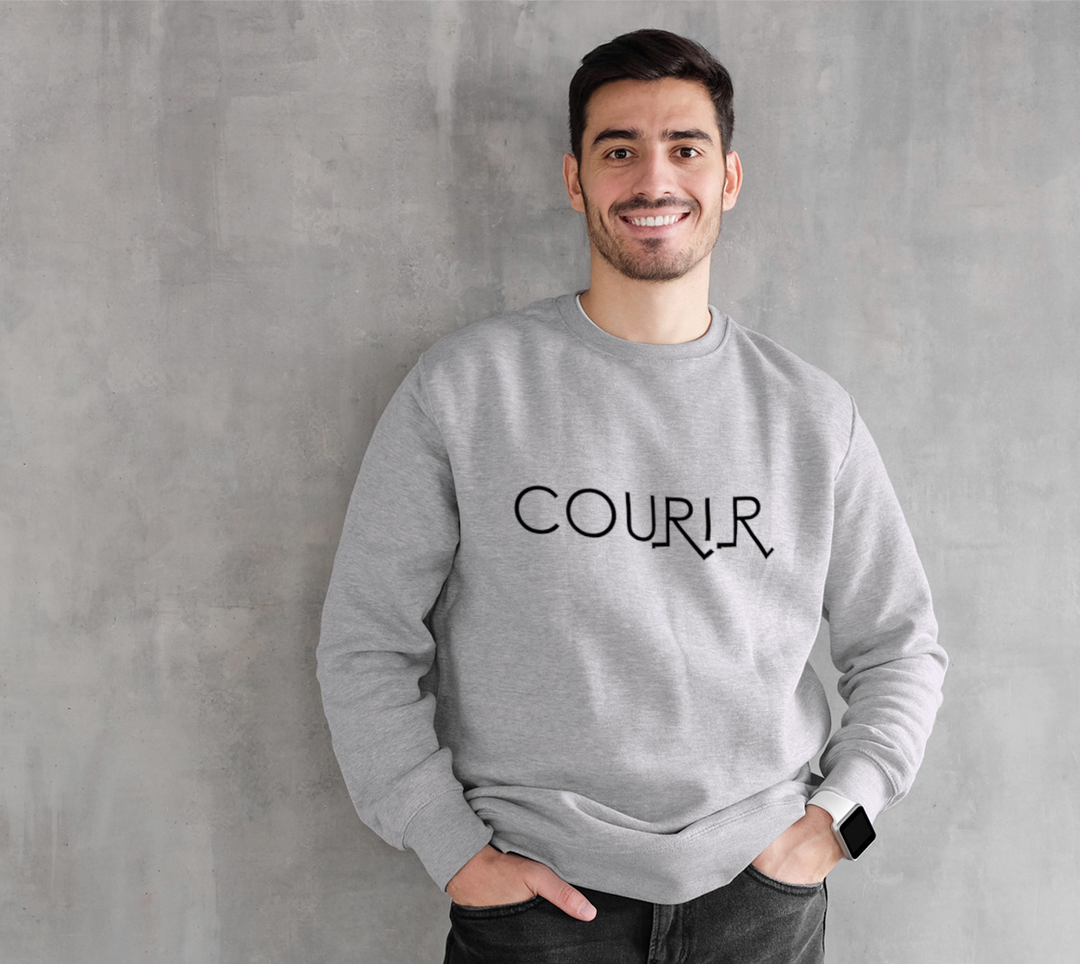 Coton ouate Courir Gris