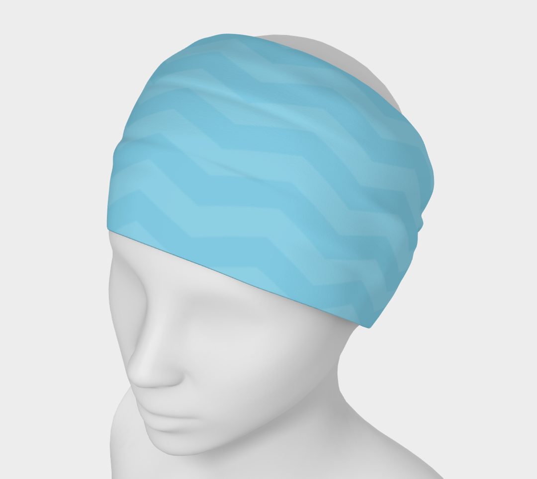 Bandeau Zip bleu