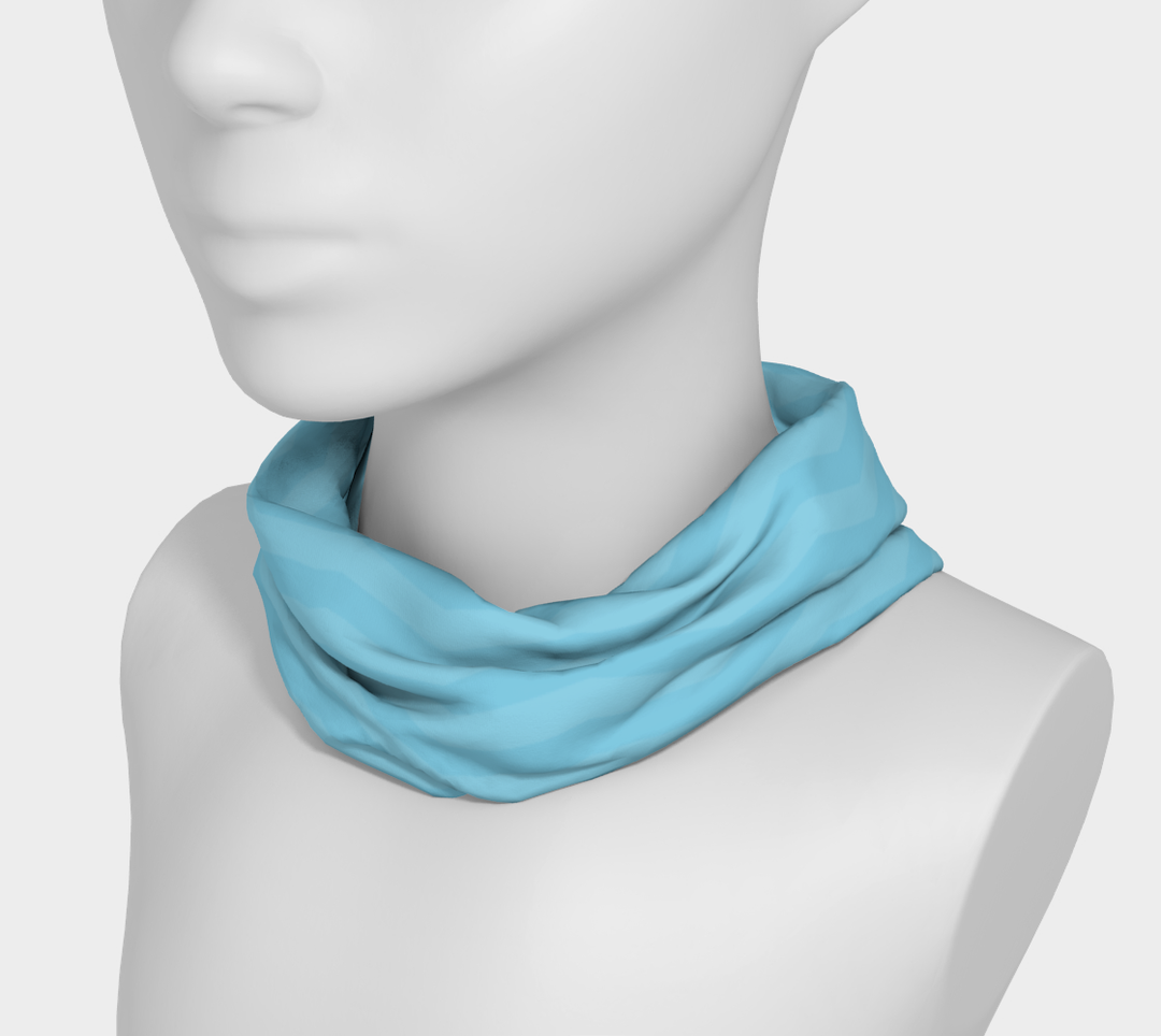 Bandeau Zip bleu