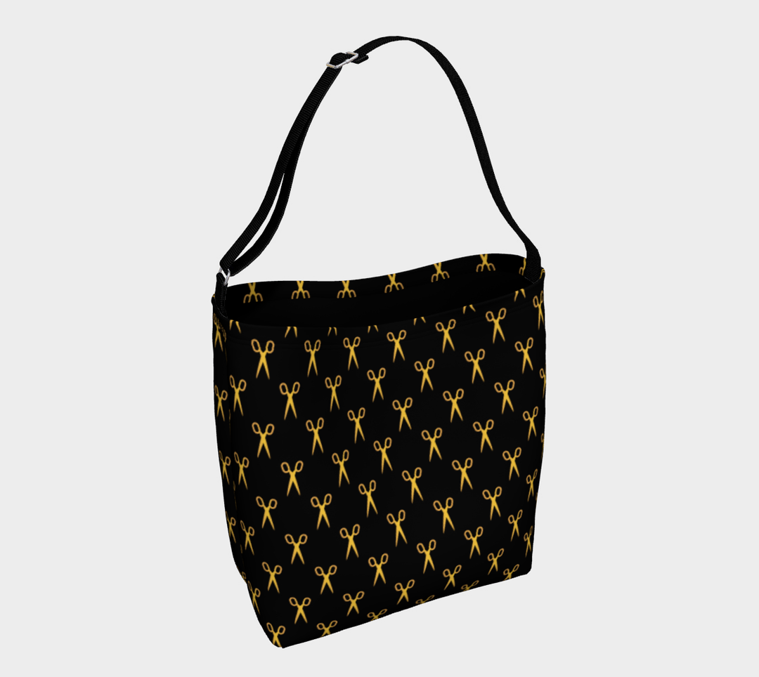 Sac fourre-tout ciseaux d’or
