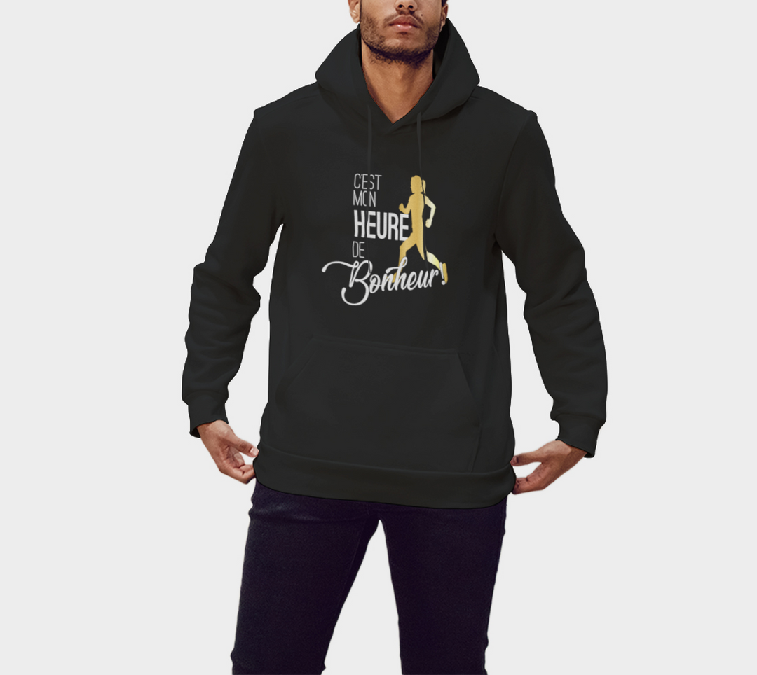 Hoodie C'est mon heure de bonheur