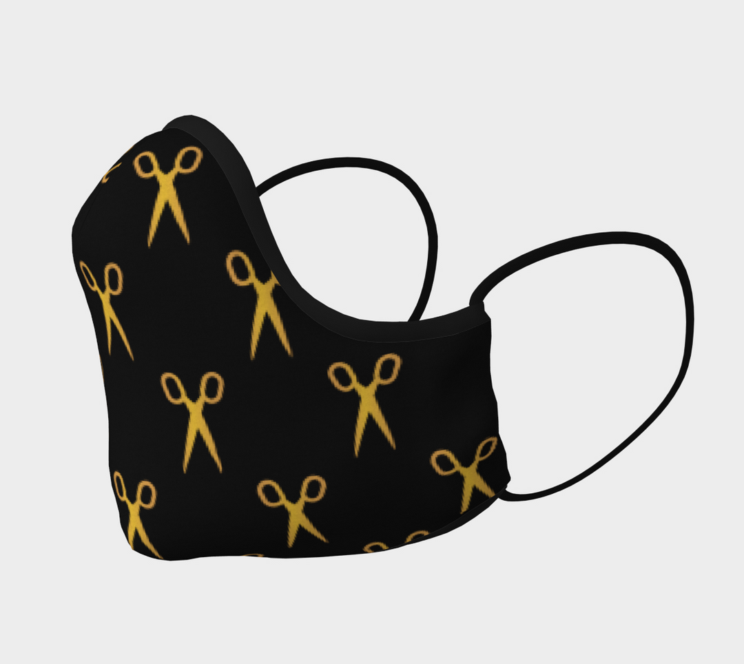 Masque ciseaux d’or