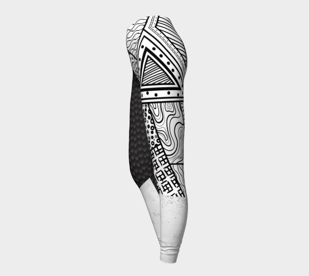 Legging taille basse Tatouage