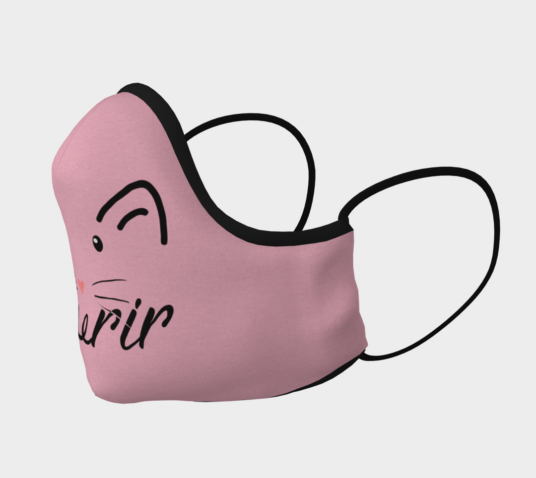 Masque chat rose