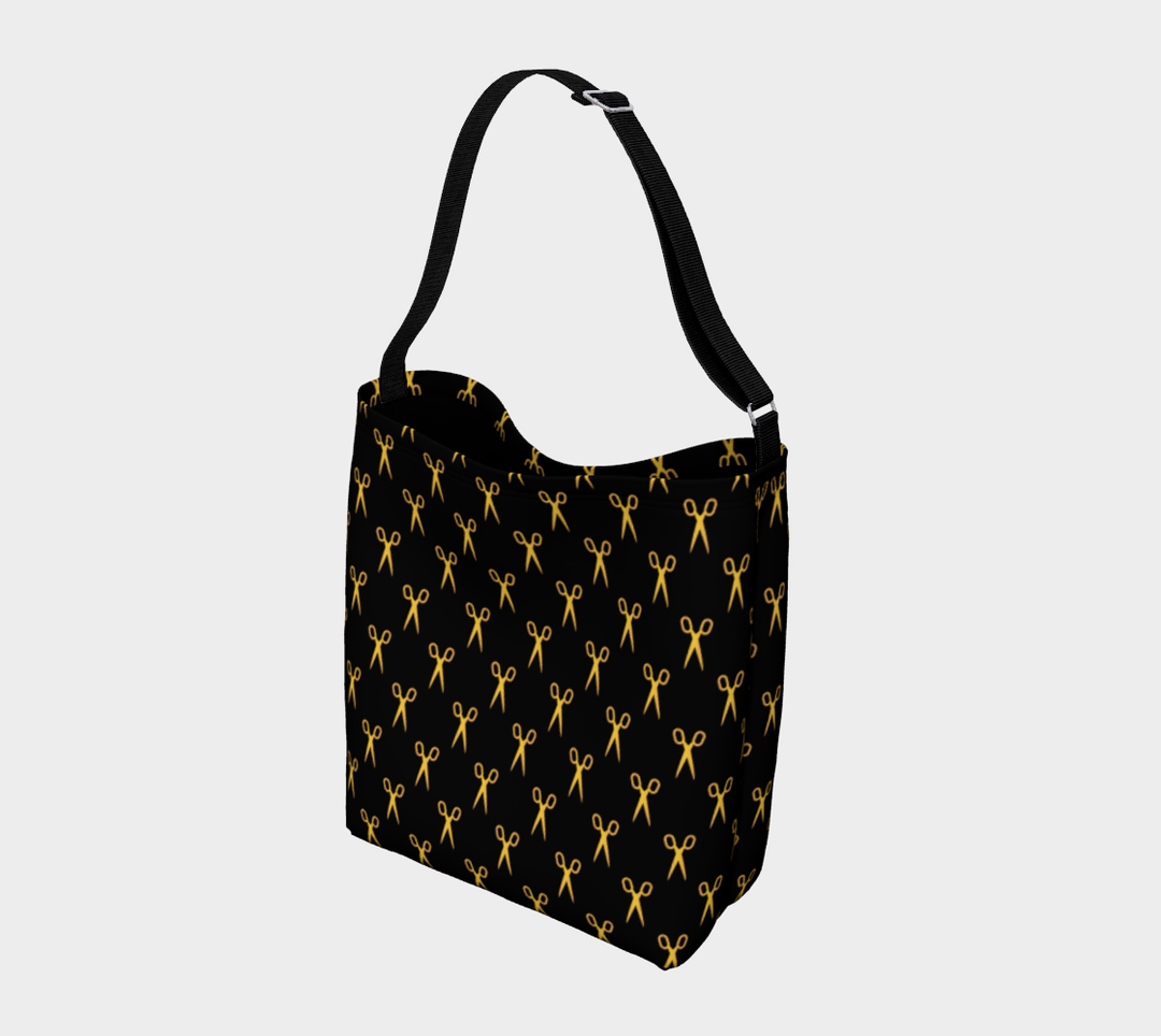 Sac fourre-tout ciseaux d’or