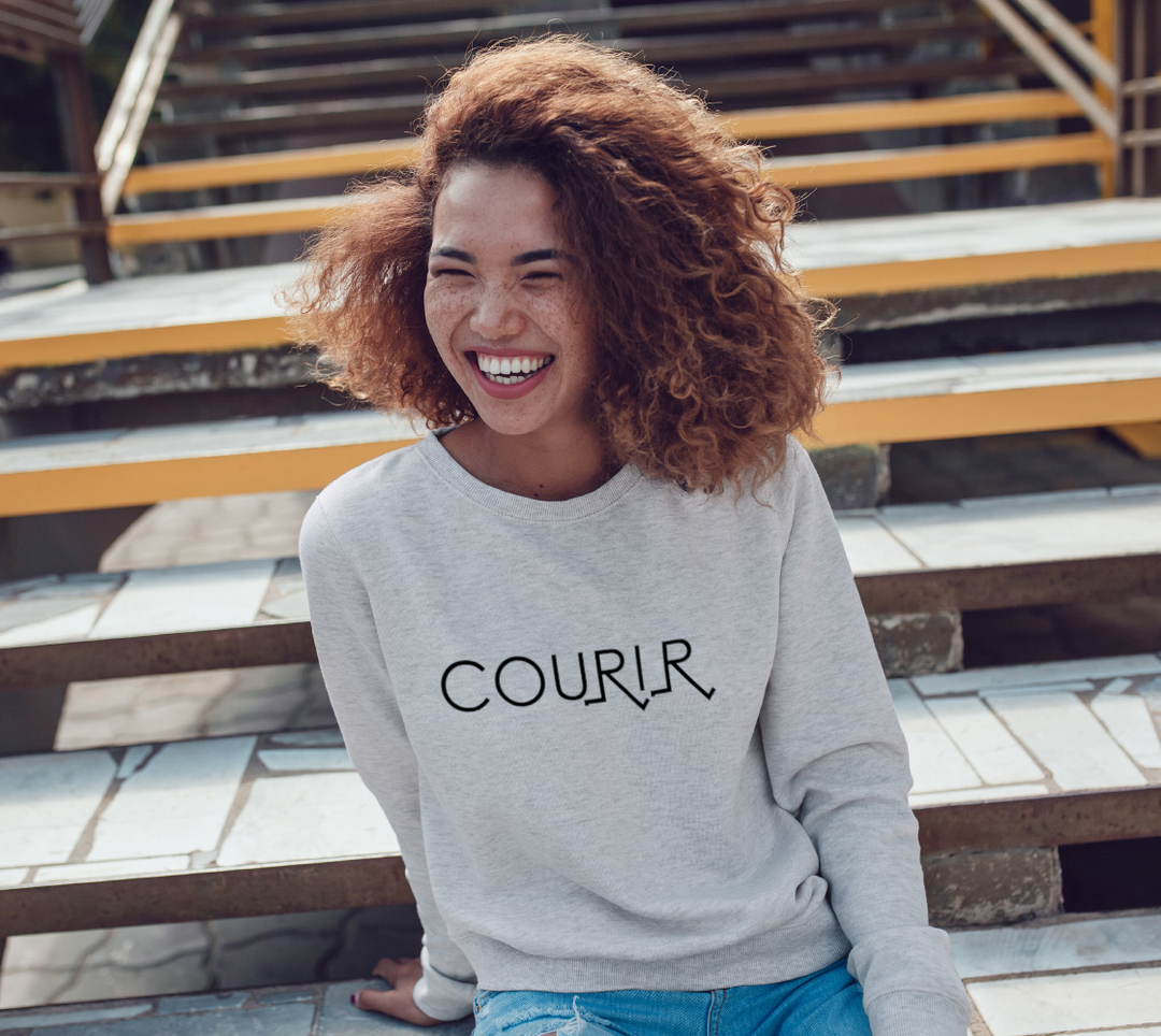 Coton ouate Courir Gris