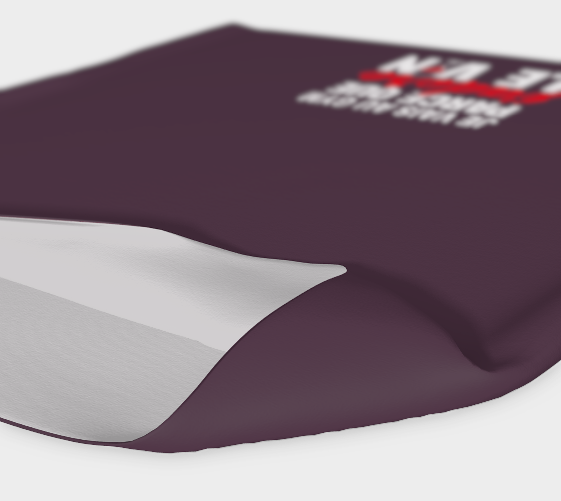 Bandeau de sport "Je vais au gym parce que j'adore le vin" mauve gym