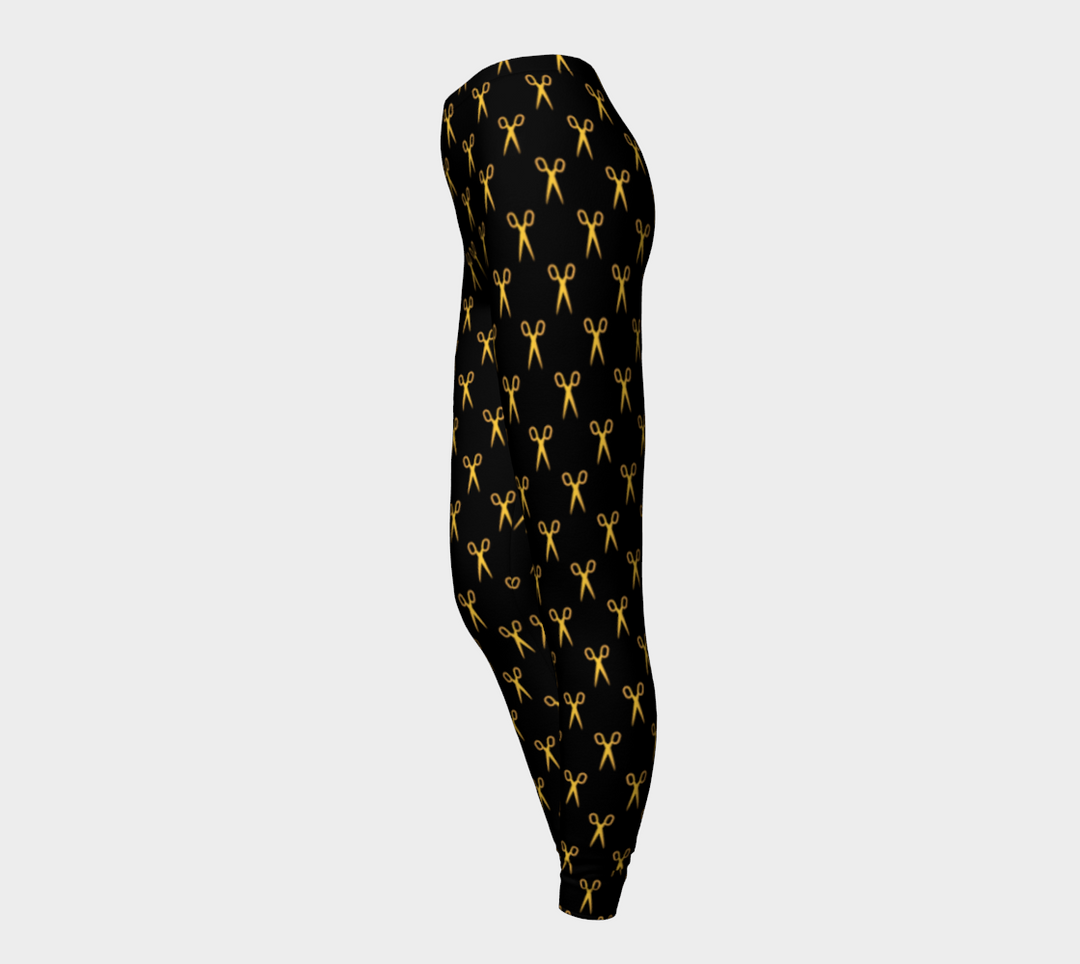 Legging taille basse Ciseaux d’or