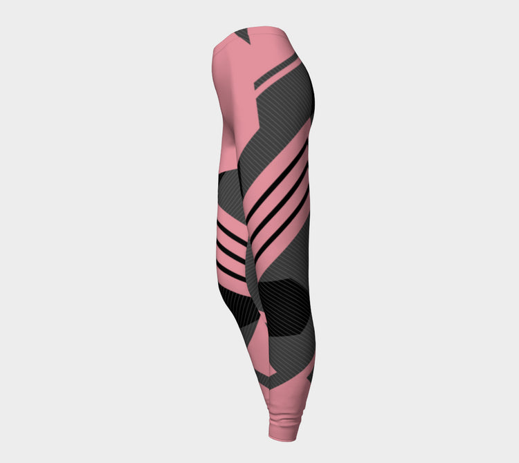 Legging de sport HQ rose (Course à pied, fitness,...)