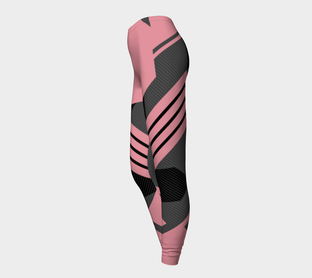 Legging de sport HQ rose (Course à pied, fitness,...)