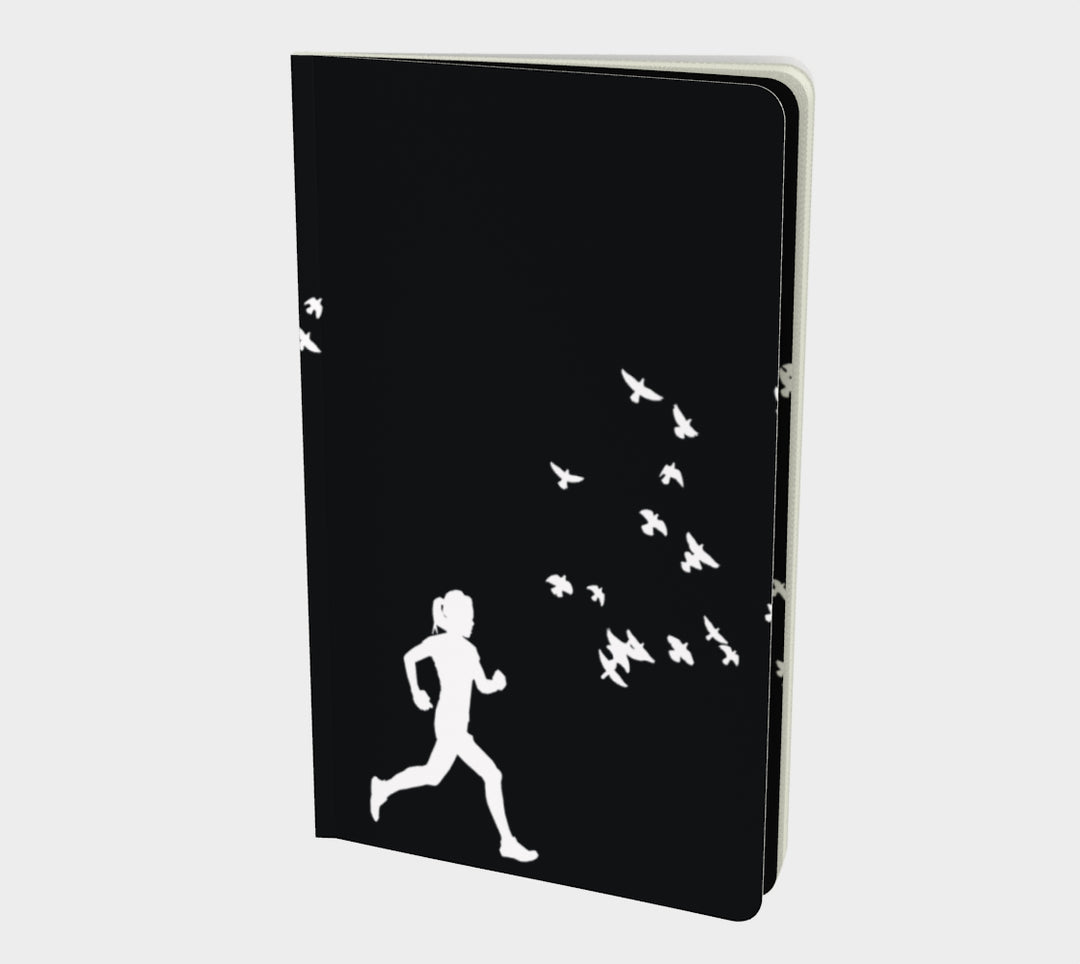 Carnet inspirant noir - Envolée yoga fitness