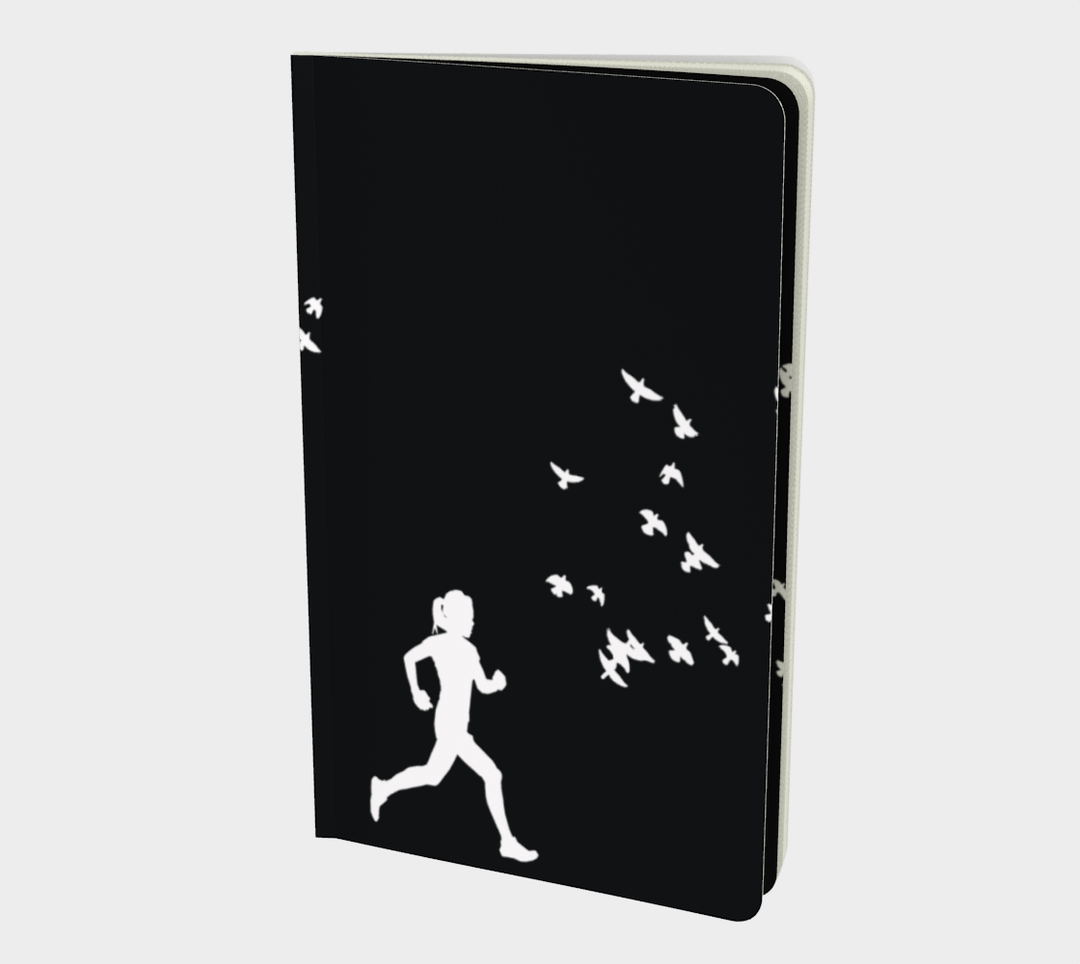 Carnet inspirant noir - Envolée yoga fitness