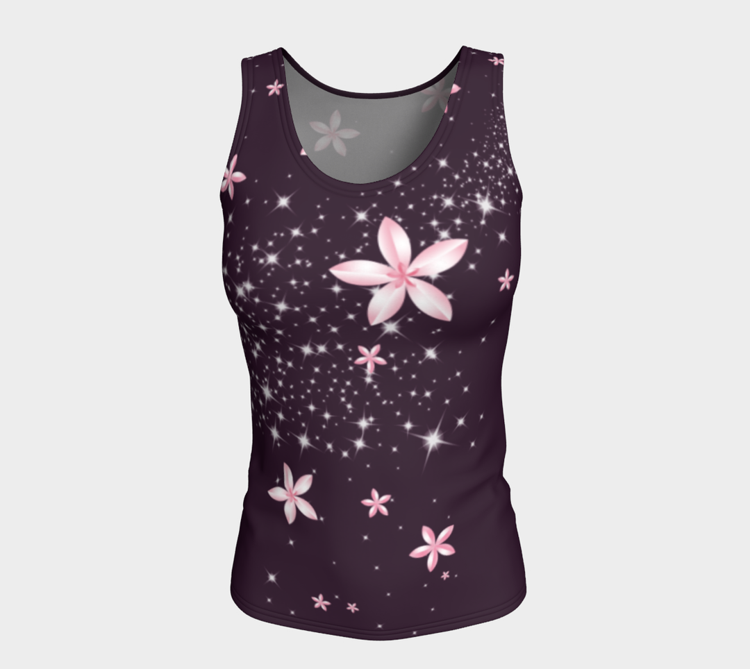 Camisole poussière de fleur