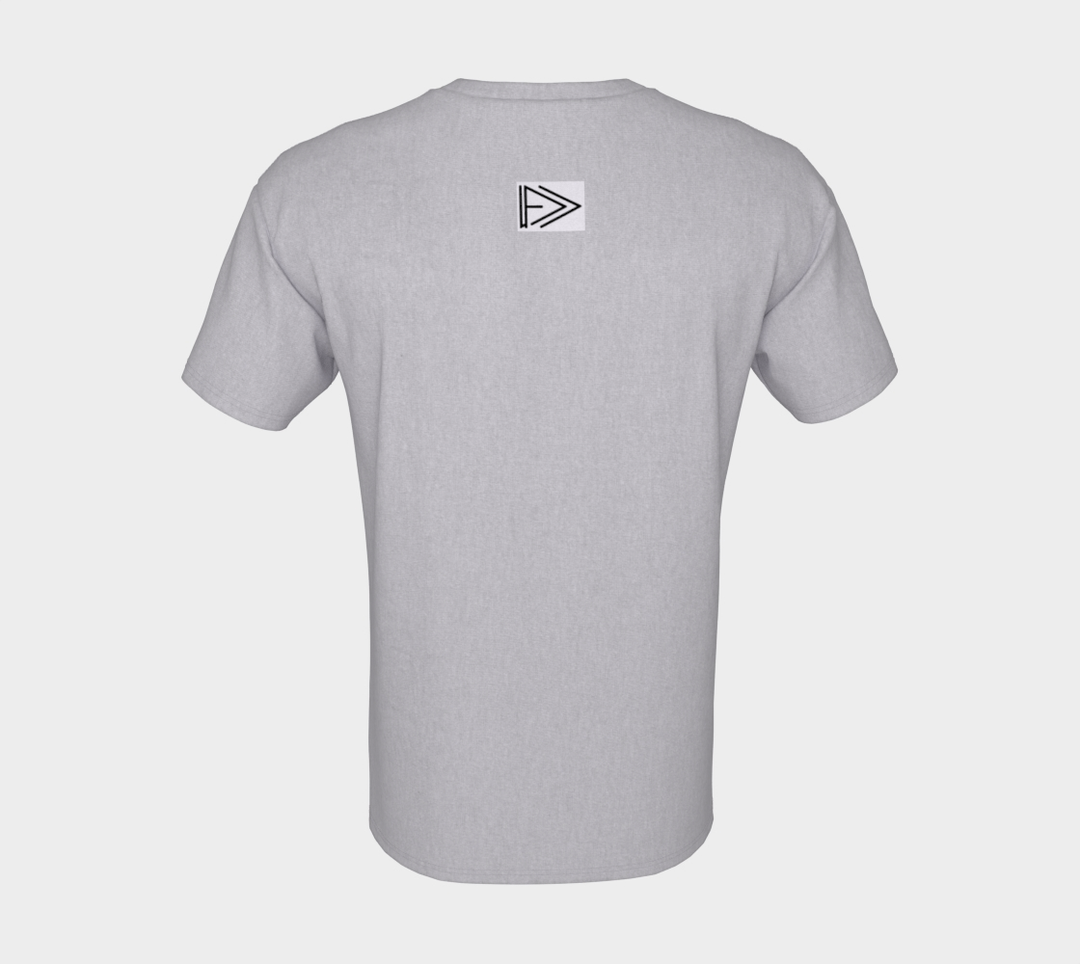 T-shirt J’aime courir coeur Gris