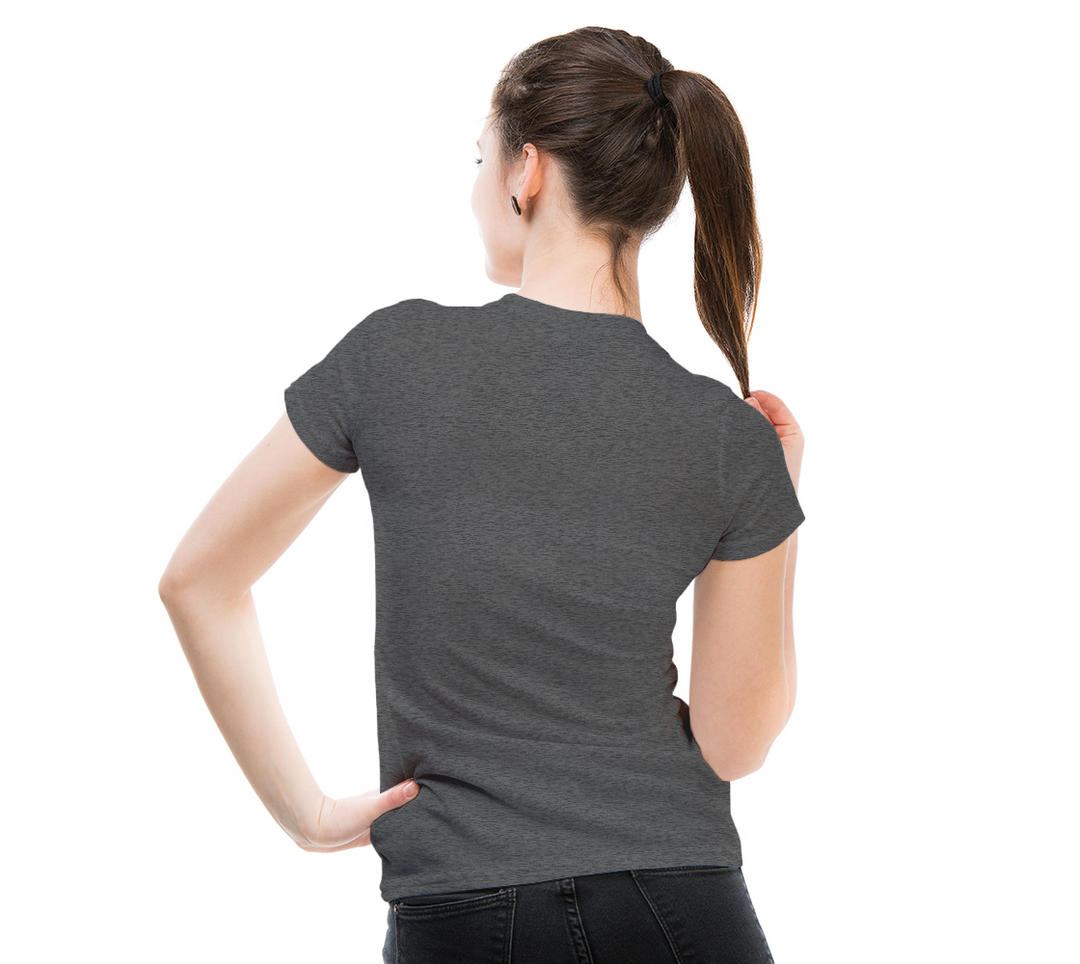 T-shirt je cours parce que j’adore la biere Gris