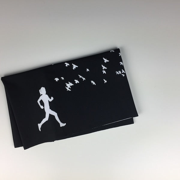 bandeau d'entraînement envolée oiseaux pour femme - bandeau sport