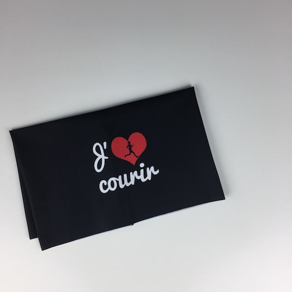 bandeau de course è pied j'aime courir pour femme