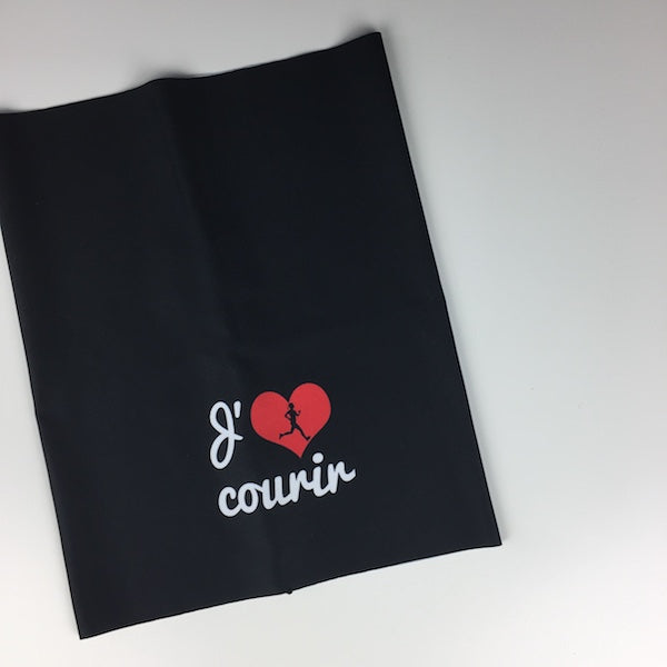bandeau de course è pied j'aime running pour femme