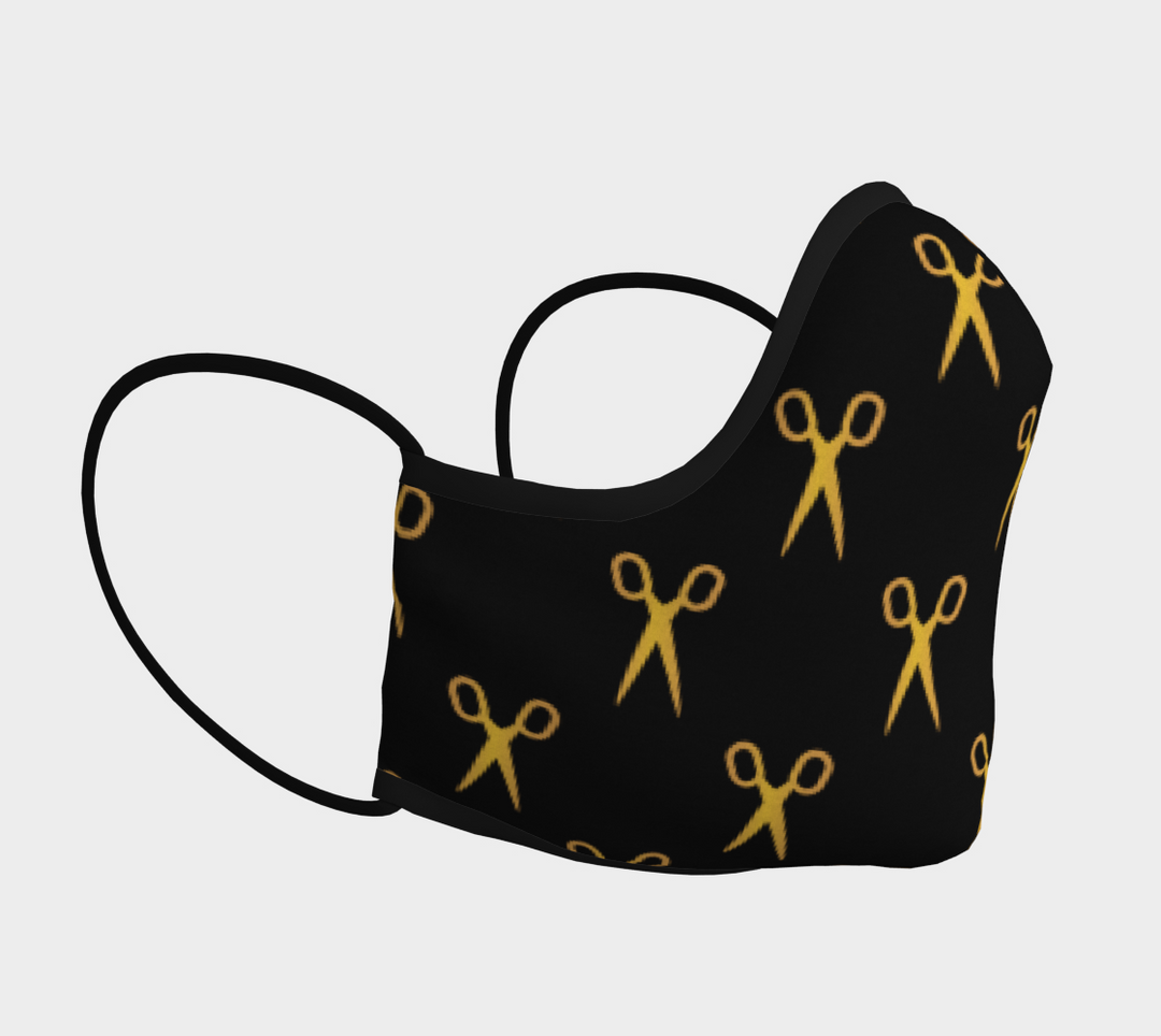Masque ciseaux d’or