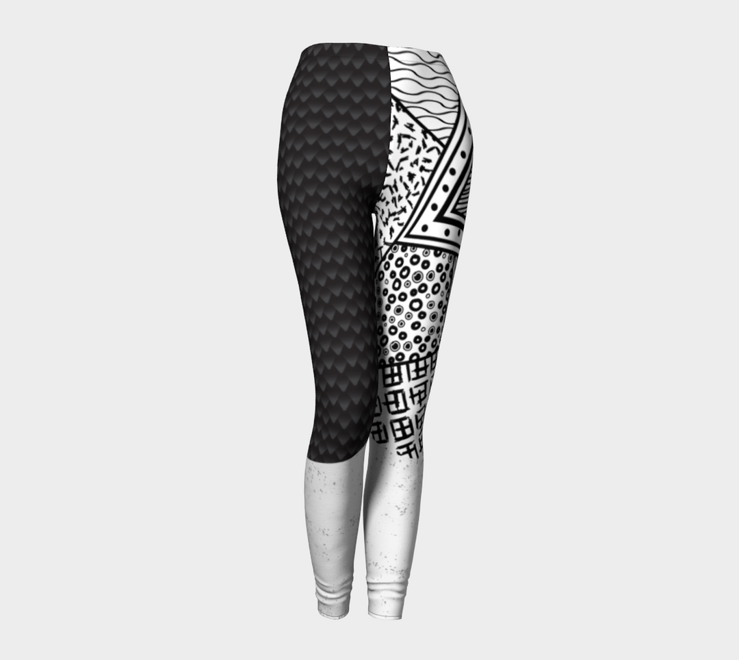 Legging taille basse Tatouage