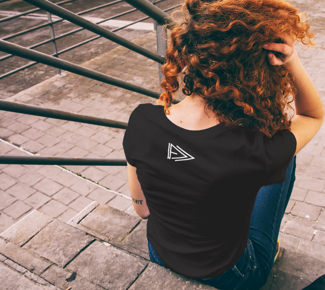 T-shirt Femme je cours parce que j’adore manger