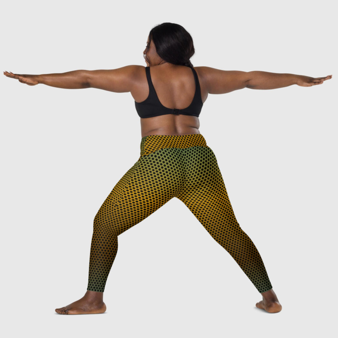 Legging croisé taille haute spring avec poches