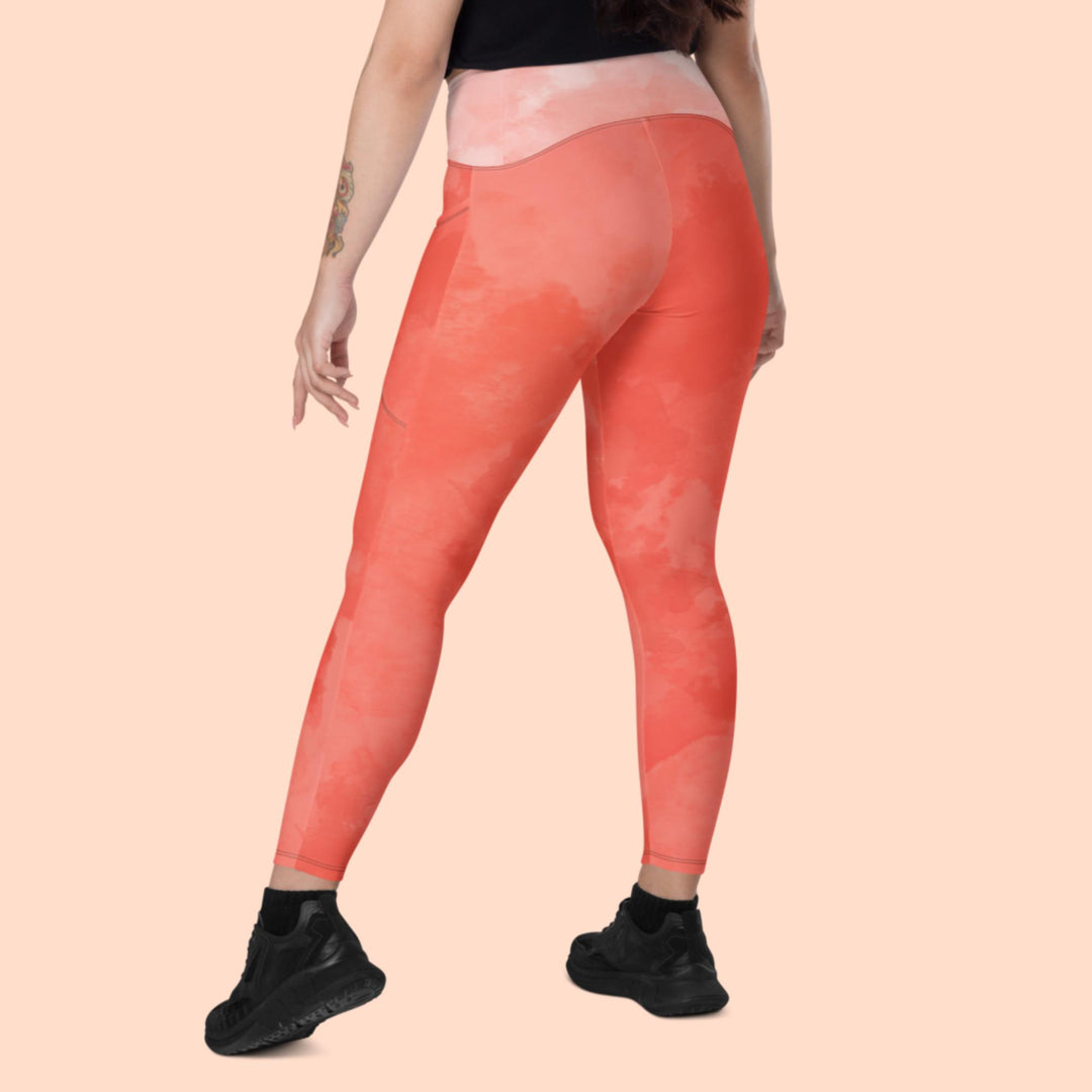Legging croisé  solaire à 2 poches