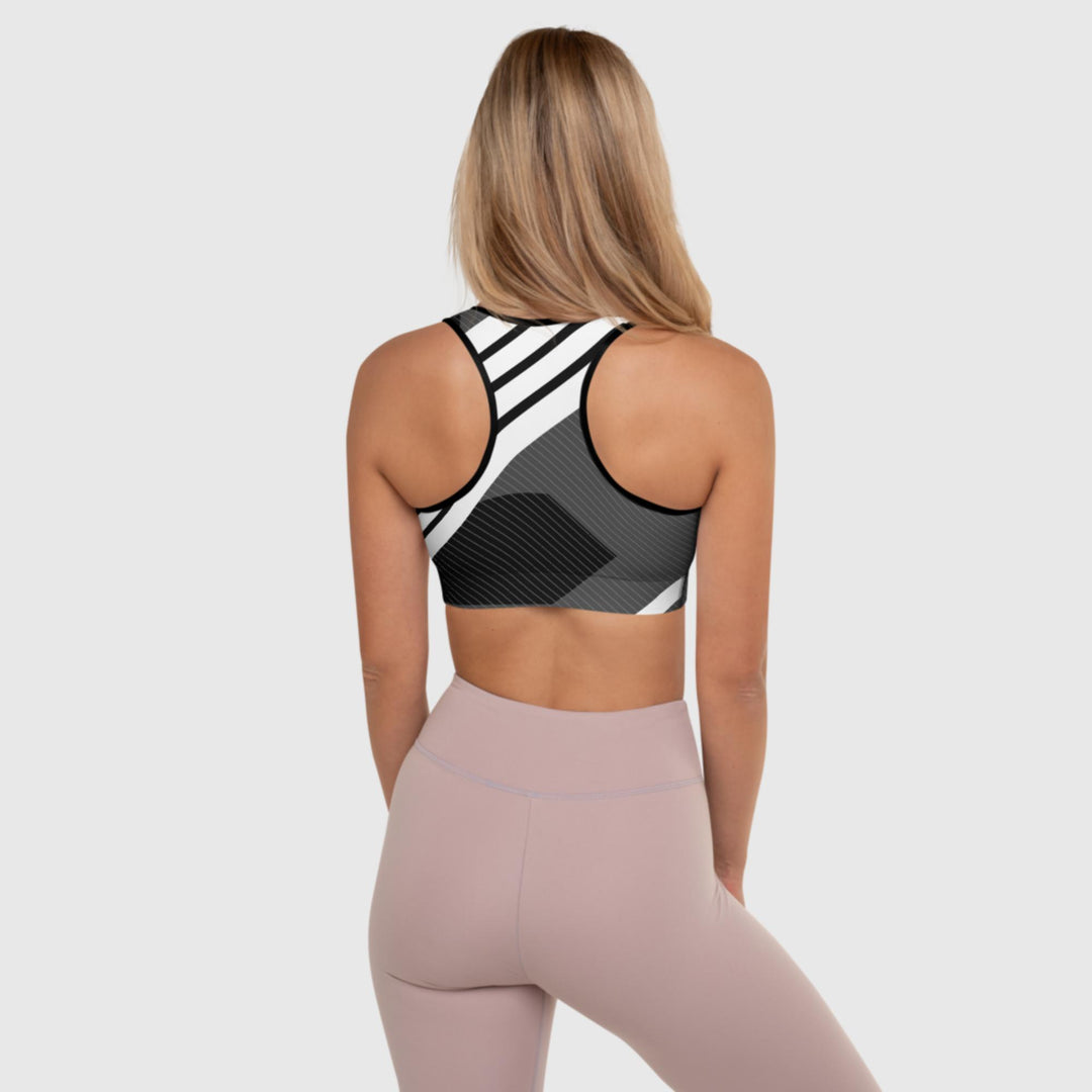 Brassière de Sport Rembourrée Zèbra