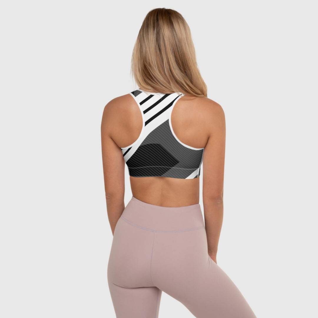 Brassière de Sport Rembourrée Zèbra