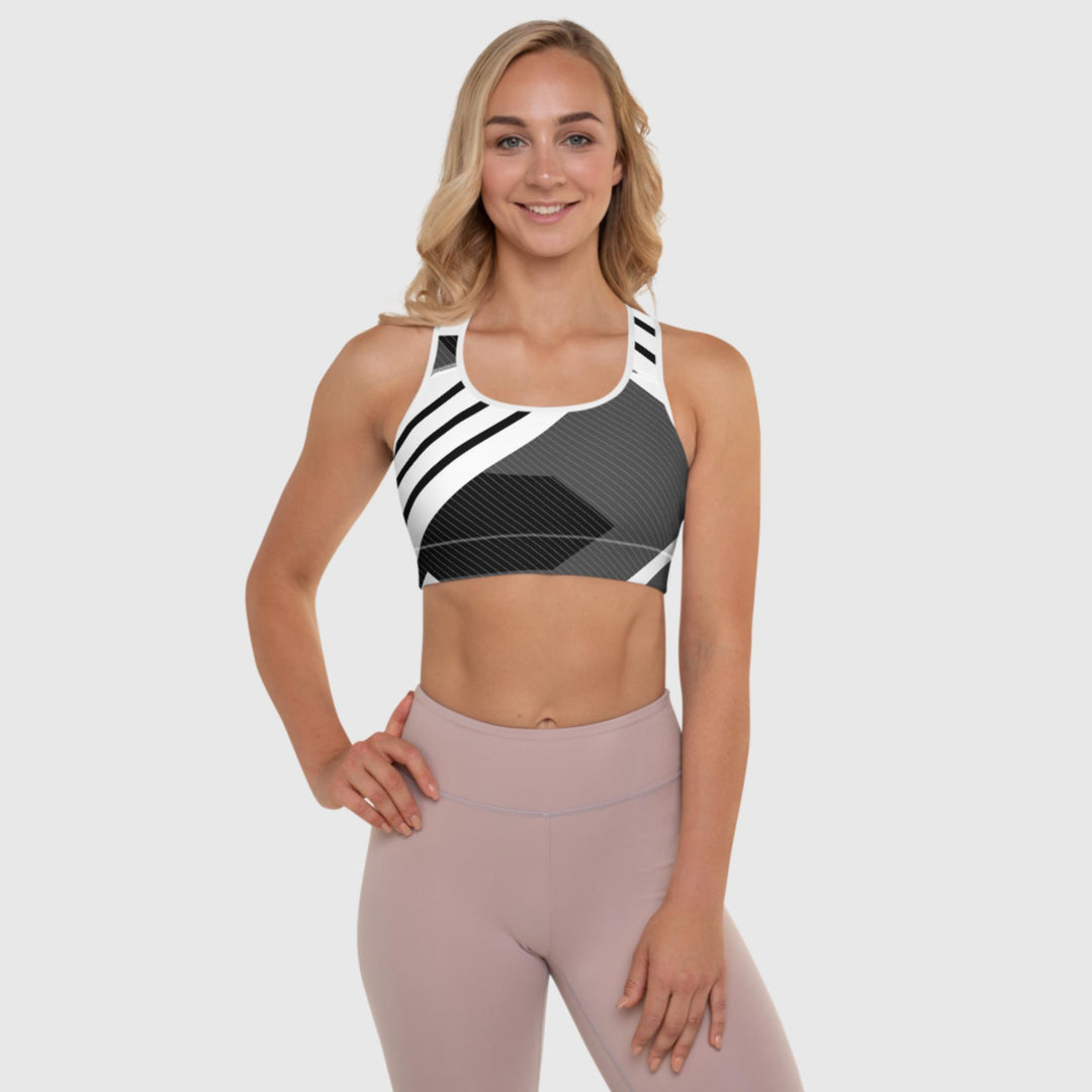 Brassière de Sport Rembourrée Zèbra