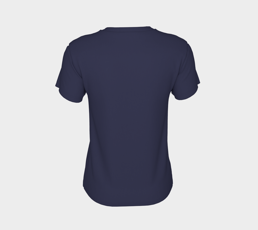 T-shirt je cours parce que j’adore la biere violet