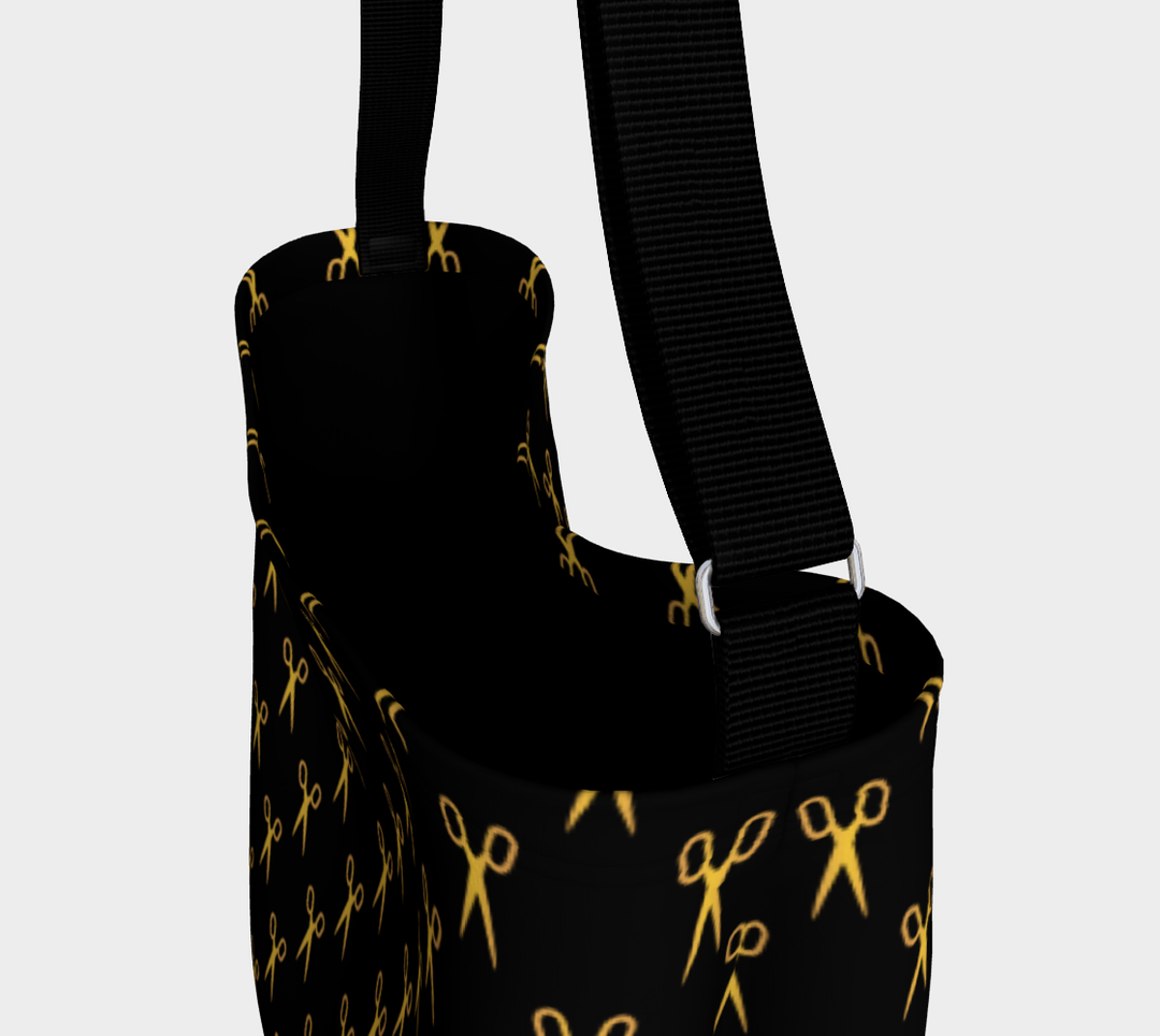 Sac fourre-tout ciseaux d’or
