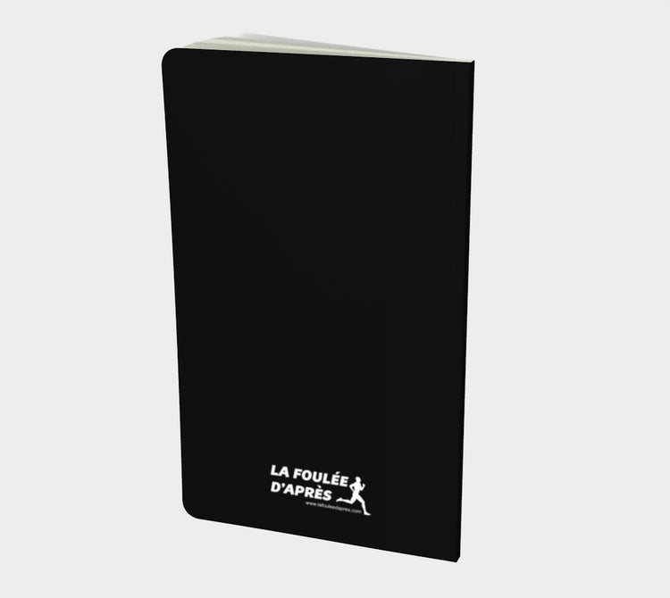 Carnet passion "J'aime courir" noir marathon