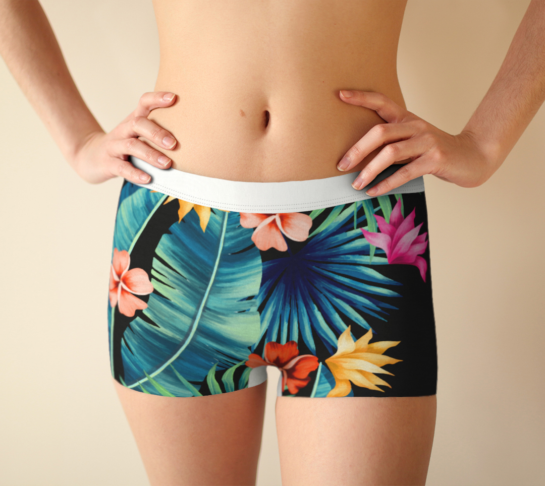 Culotte garçonne Tropical