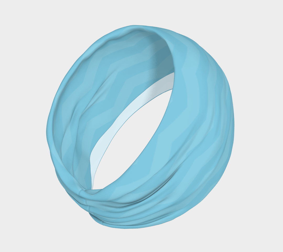 Bandeau Zip bleu
