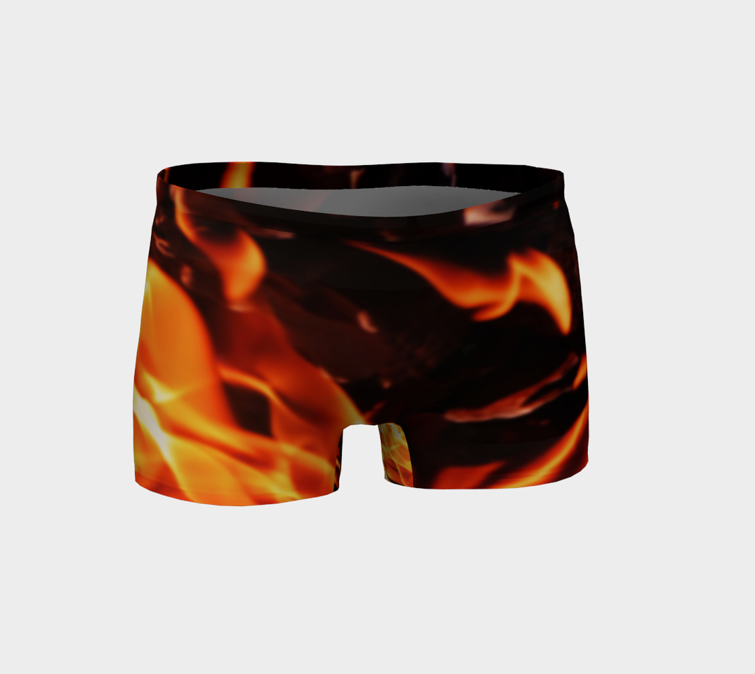 Short de sport court FEU yoga