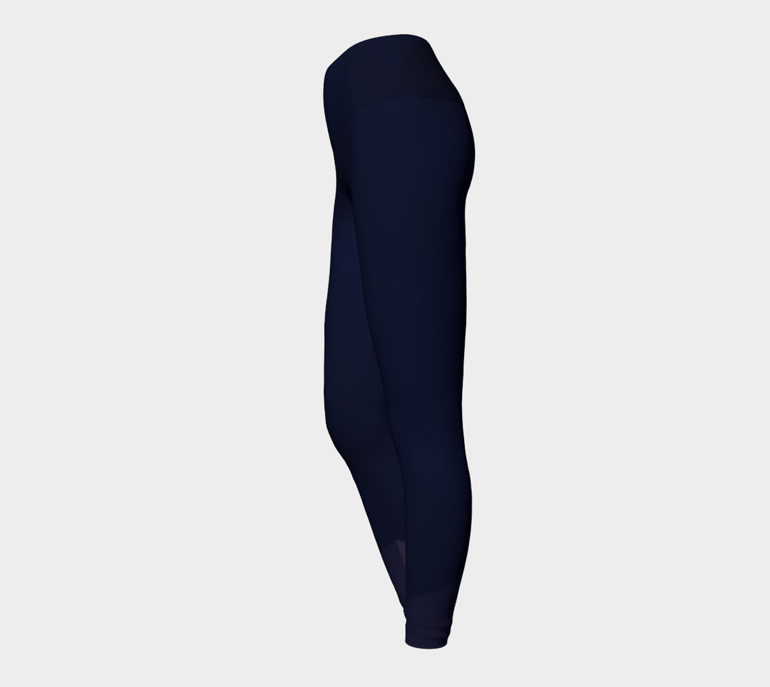 Leggings Taille Haute Bleu rubis