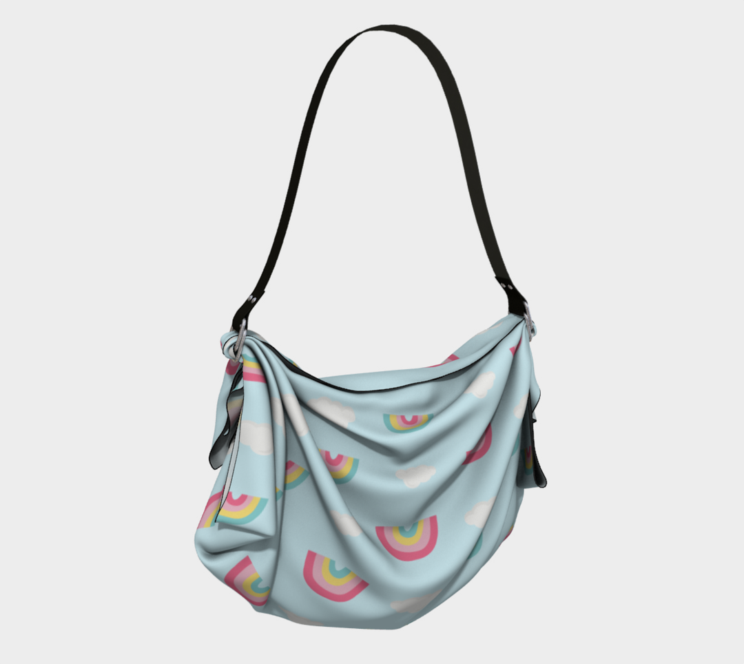 Sac origami arc en ciel
