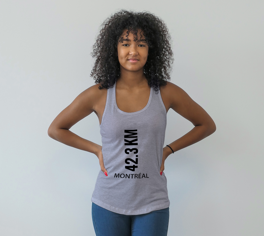 Camisole Racerbrack 42.3 KM Gris