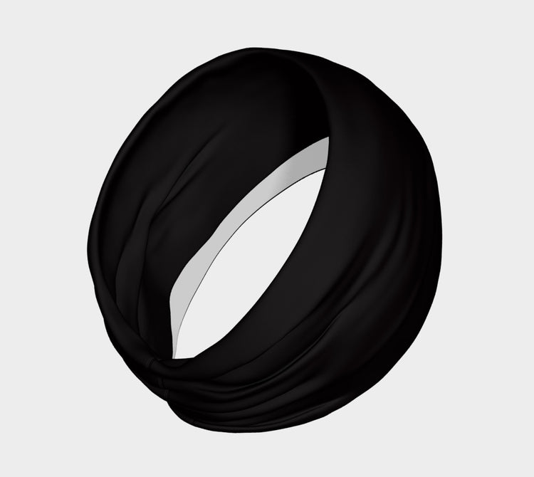 Bandeau d'entraînement noir original - La foulée d'après pour fitness