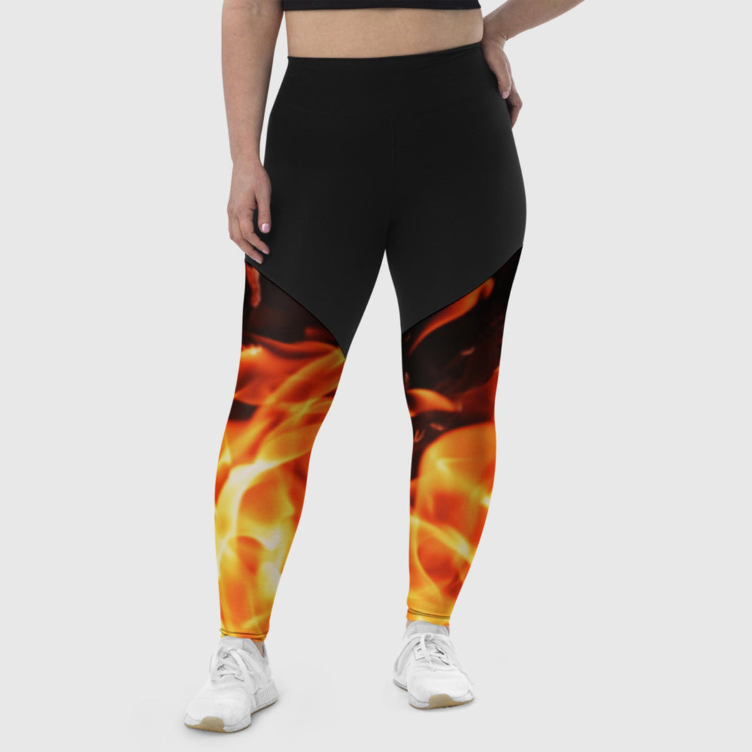Legging de sport Feu